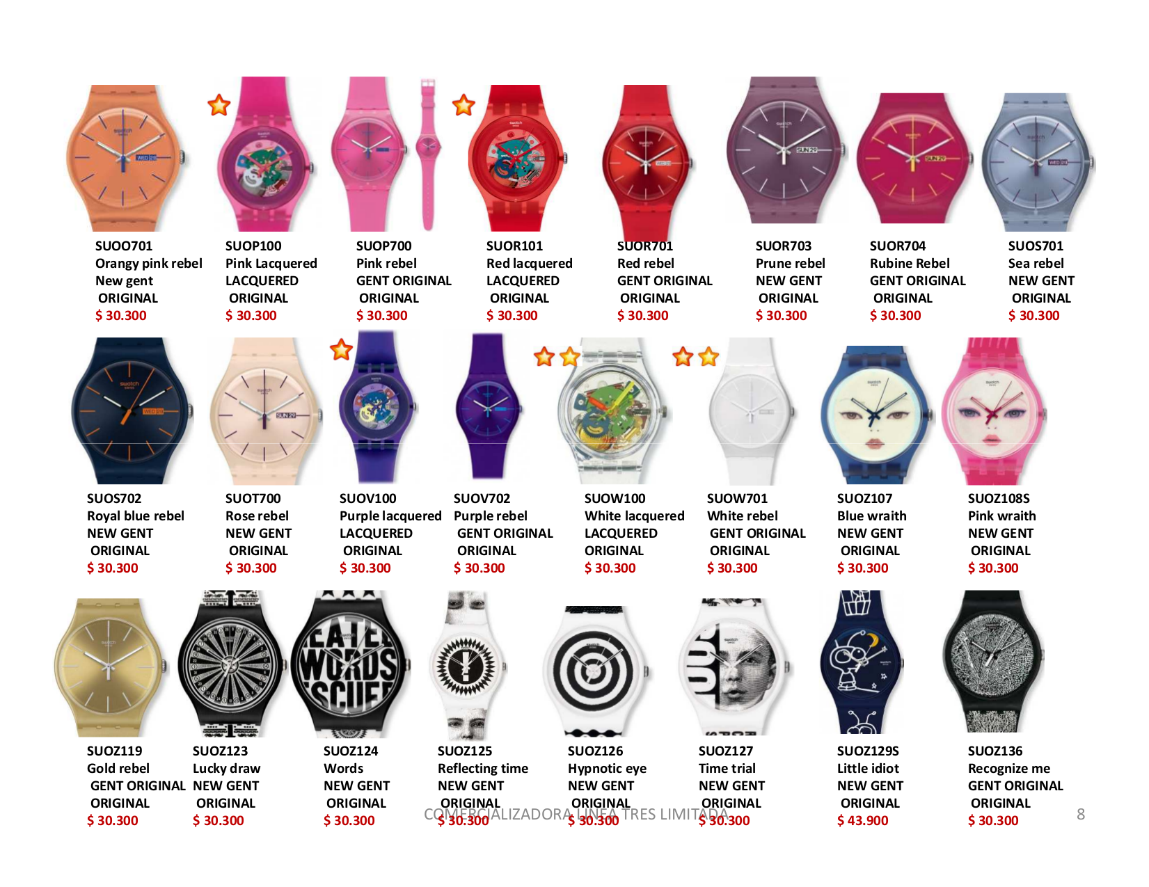 PDF manual for Swatch Watch YLS438G